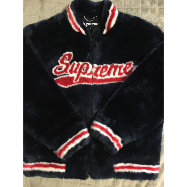 Supreme(シュプリーム)のSupreme Faux Fur Varsity Jacket ファージャケット メンズのジャケット/アウター(ブルゾン)の商品写真