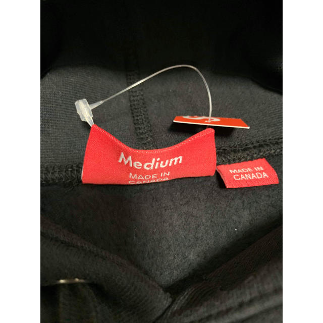 Supreme S Logo Hooded Sweatshirt Black M 2