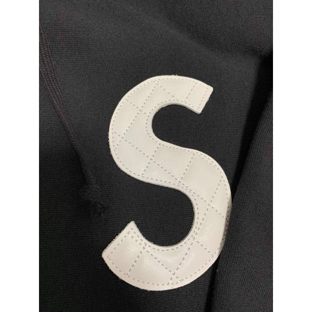 Supreme S Logo Hooded Sweatshirt Black M