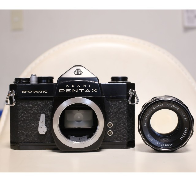 【実働品】PENTAX SP & TAKUMAR 55mm f1.8