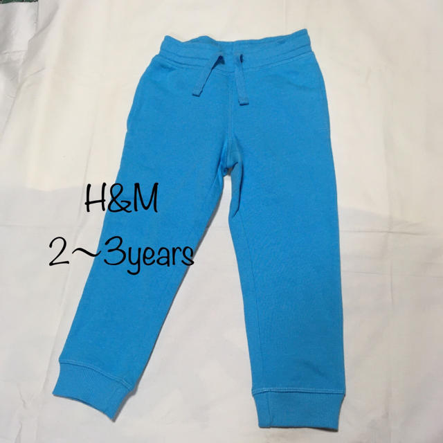 HH - HM 水色スウェットパンツ 2〜3才の通販 by Indian 雑貨 Nadhi|エイチアンドエイチならラクマ