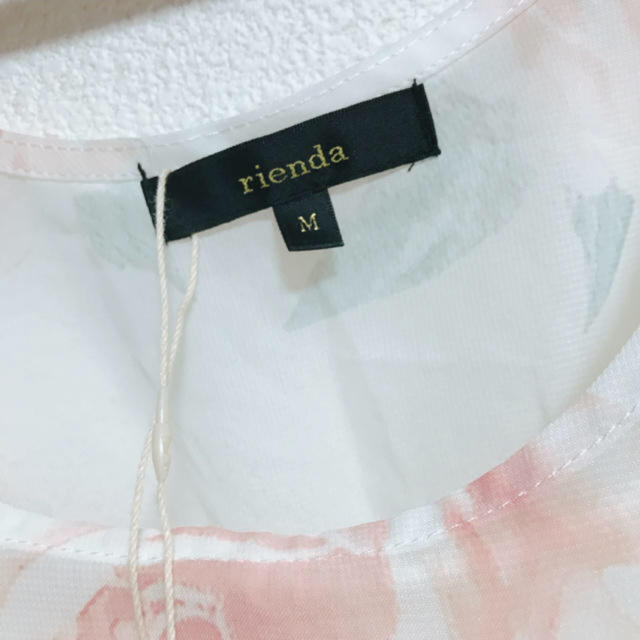 rienda(リエンダ)の新品♡rienda♡ローズペラムワンピ♡シフォンワンピ♡ レディースのワンピース(ミニワンピース)の商品写真