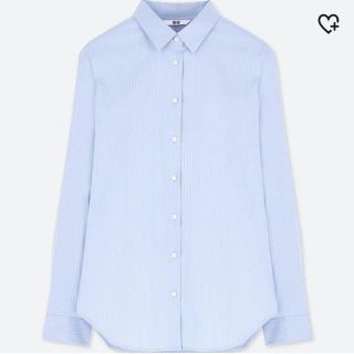 ユニクロ(UNIQLO)のUNIQLO スピーマコットンストレッチストライプシャツ(シャツ/ブラウス(長袖/七分))