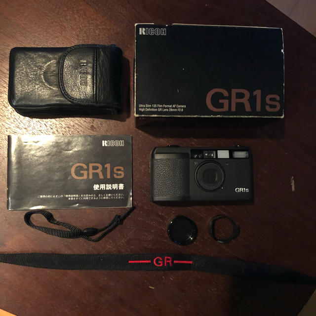 ［希少フルセット］Ricoh GR1s Date Black リコー デート 黒