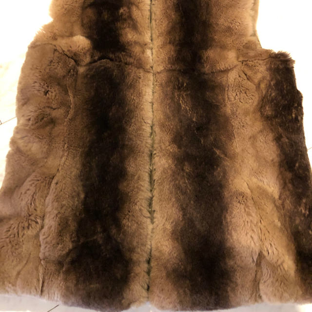 Max mara fur best ファー　ベスト　値下げ レディースのジャケット/アウター(毛皮/ファーコート)の商品写真