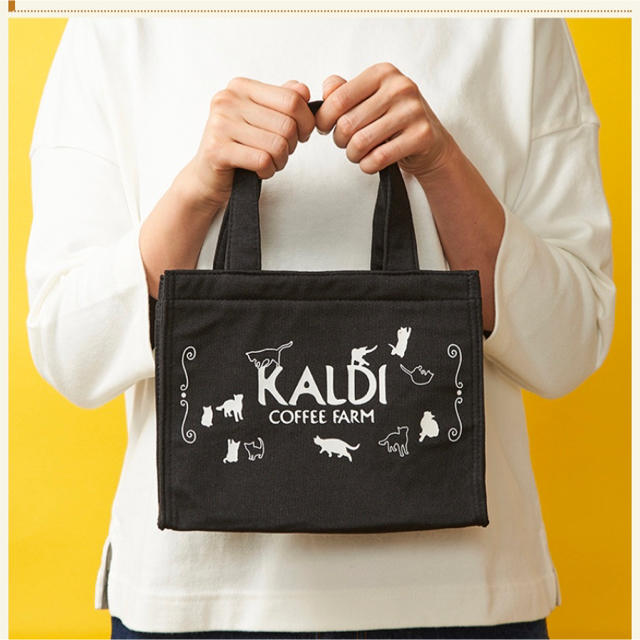 KALDI(カルディ)の送料込み！　カルディ　猫の日バッグ　KALDI ねこの日 食品/飲料/酒の食品(菓子/デザート)の商品写真