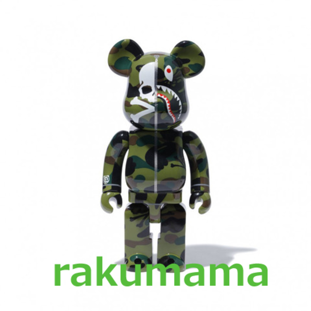 MEDICOM TOY(メディコムトイ)のmastermind VS A BATHING APE【BE＠RBRICK】 エンタメ/ホビーのフィギュア(その他)の商品写真