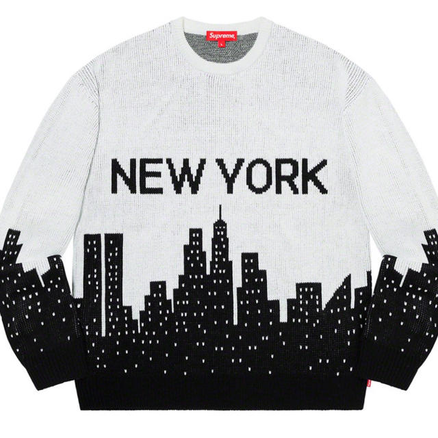 New York Sweater supreme Lサイズ White - ニット/セーター