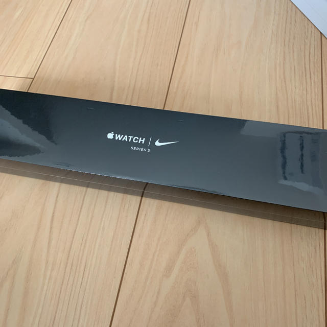 腕時計(デジタル)APPLE WATCH series3 NIKE+ 38mm スペースグレイ ②