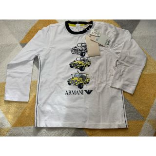 アルマーニ(Armani)の新品未使用！ARMANI BABY☆100cm長袖Tシャツ(Tシャツ/カットソー)