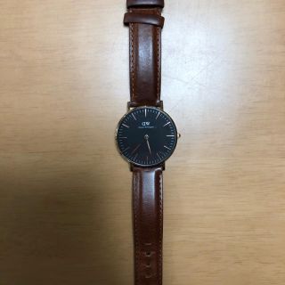 ダニエルウェリントン(Daniel Wellington)のDaniel Wellington ダニエルウェリントン　ブラック クラシック(腕時計)