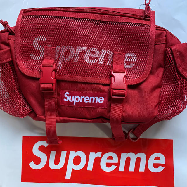 Supreme 2020SS Waist Bag Red