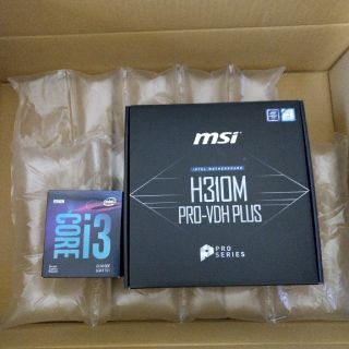 dai様専用☆新品☆CPU(Core i3 9100F)＋マザーボード セット(PCパーツ)