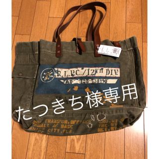 ダブルアールエル(RRL)のポロ　ミリタリートート(トートバッグ)