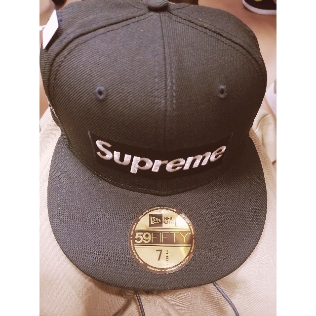 Supreme NEW ERA ブラック Mサイズ ボックスロゴメンズ