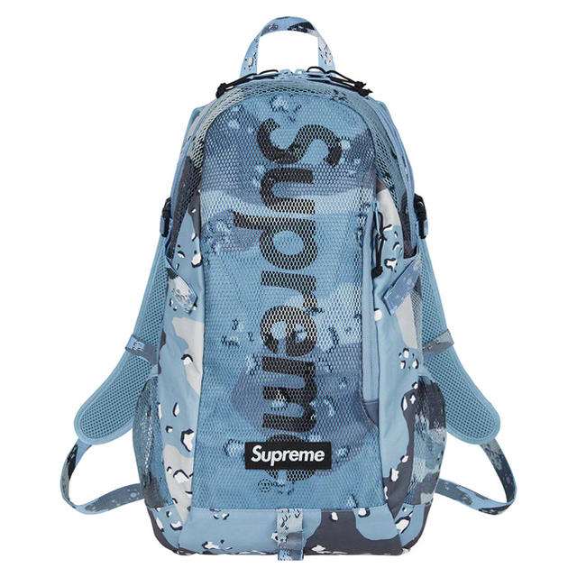 Supreme Backpack BLUE 2023FW オンライン購入品