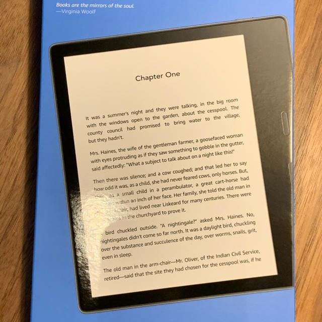 Kindle Oasis 第10世代 Wi-Fi ＋4G 32GB 広告なし 1