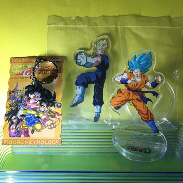 ドラゴンボール キーホルダー アクリルスタンド セット バンプレスト プライズ | フリマアプリ ラクマ