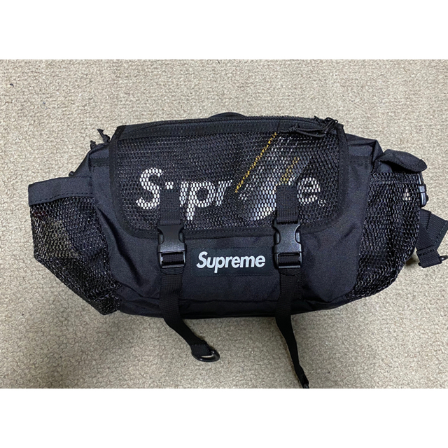 Supreme(シュプリーム)のsupreme 20ss waist bag 黒 メンズのバッグ(ボディーバッグ)の商品写真