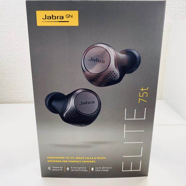 新品未開封 Jabra Elite 75t Titanium Black