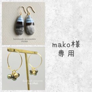 mako様.+*:ﾟ+｡.☆専用(ピアス)