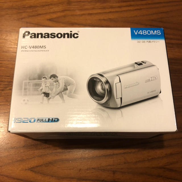 オックスフォードブルー 新品 Panasonic HC-V480MS-K ブラック scan.cr