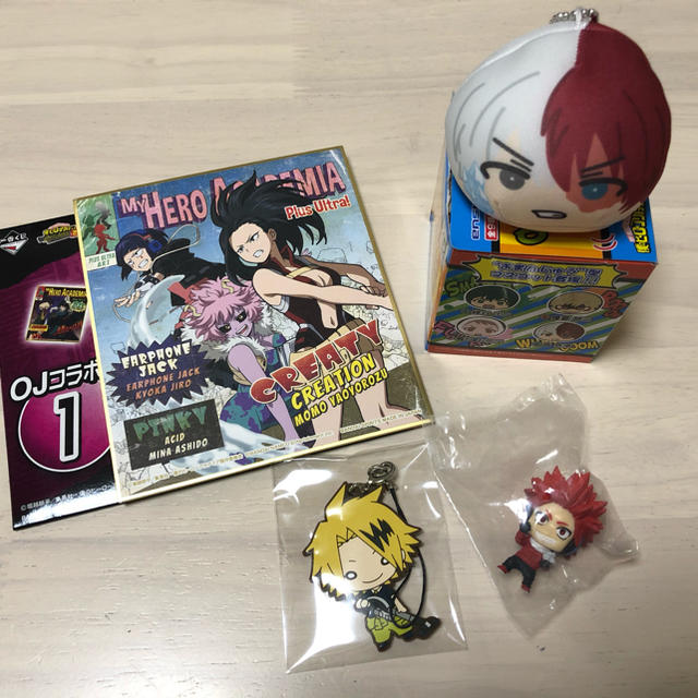 BANDAI(バンダイ)の僕のヒーローアカデミア　4点セット エンタメ/ホビーの雑誌(アニメ)の商品写真