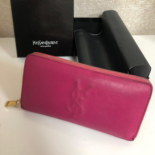 売り割引 - ADE19 イヴサンローラン 未使用美品 コンパクトジップ財布