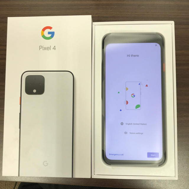 スマホ/家電/カメラ【新品未使用】Pixel4 64GB