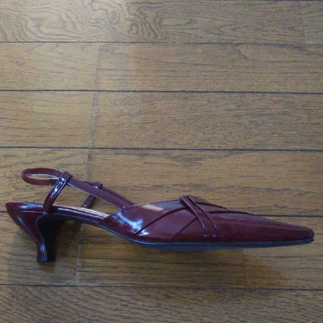 BODY DRESSING Deluxe(ボディドレッシングデラックス)のサンダル BODY DRESSING DELUXE ワインレッド 日本製 24 レディースの靴/シューズ(サンダル)の商品写真