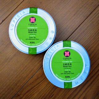 ルピシア(LUPICIA)のSupica様専用　ルピシア　白桃 煎茶 50g 缶入×2個(茶)