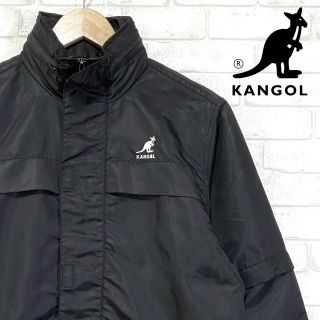 カンゴール(KANGOL)のKANGOL カンゴール 2WAY ナイロンジャケット 刺繍ロゴ 裏地メッシュ(ナイロンジャケット)