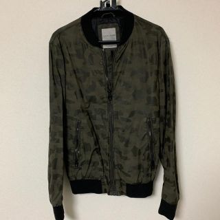 ザラ(ZARA)のZARA カモフラジャケット(レザージャケット)