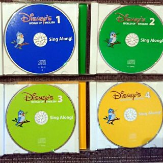 ディズニー(Disney)の＊DWE シングアロング CD ①～④＊(キッズ/ファミリー)