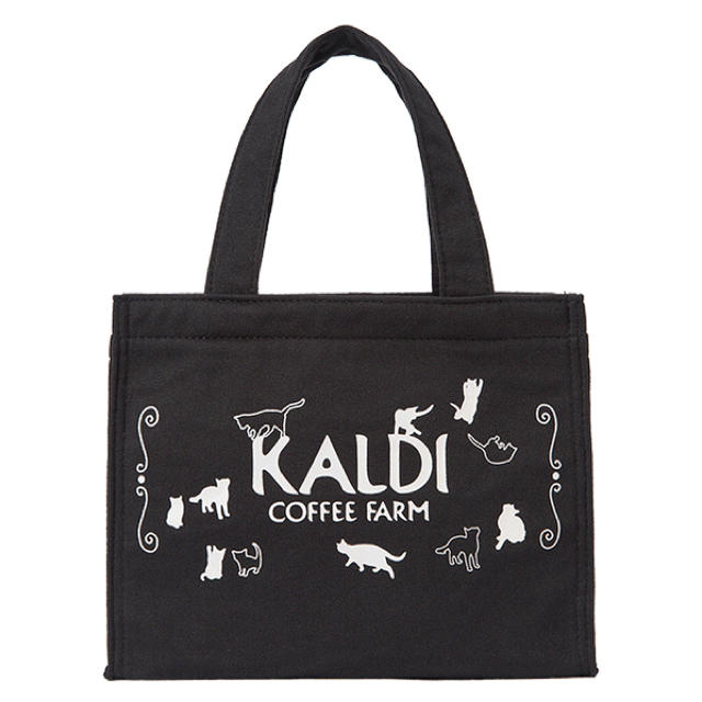 KALDI(カルディ)のカルディ ねこの日バッグ&カレンダー&ステンレスティートレイ レディースのバッグ(トートバッグ)の商品写真