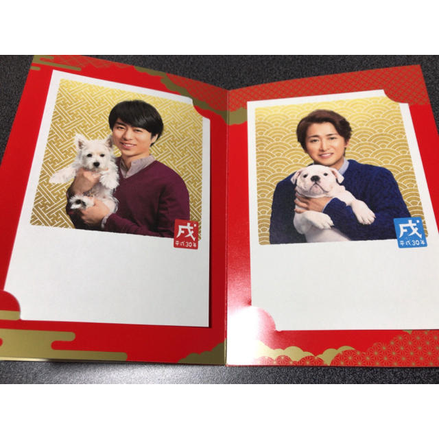 嵐(アラシ)の(3/5までの出品)嵐年賀状　戌年 エンタメ/ホビーのタレントグッズ(アイドルグッズ)の商品写真