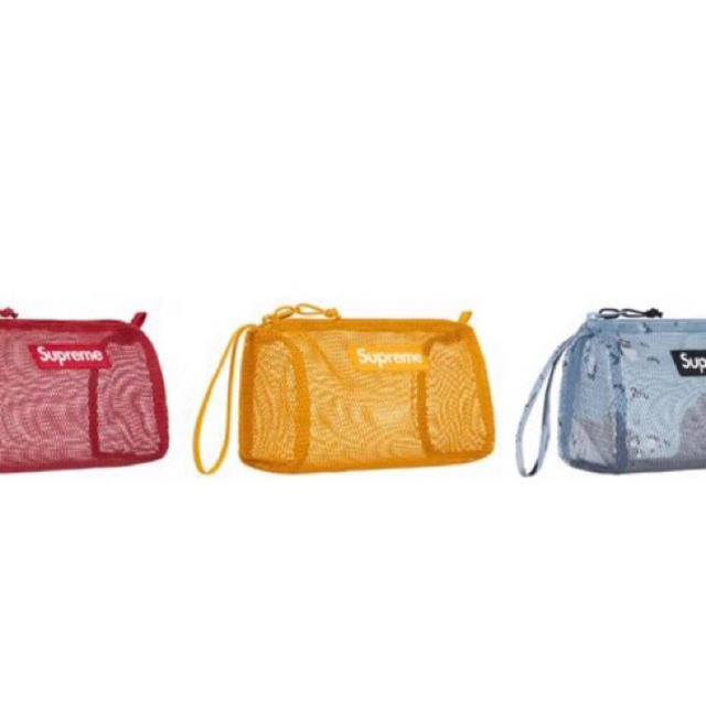 Supreme(シュプリーム)のSupreme 2020SS Utility Pouch イエロー シュプリーム ハンドメイドのファッション小物(ポーチ)の商品写真