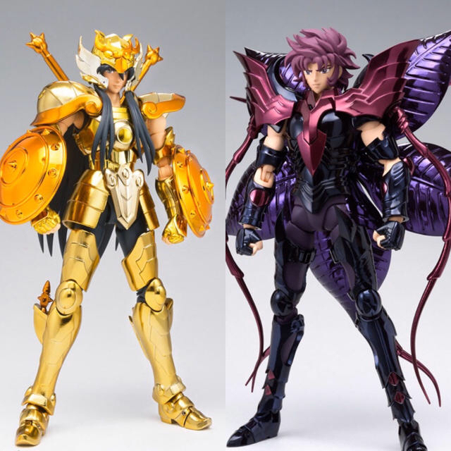 BANDAI 2個セット 聖闘士聖衣神話EX ライブラ 紫龍 アルラウネクィーン 聖闘士星矢の通販 o# バンダイならラクマ 配送員設置 