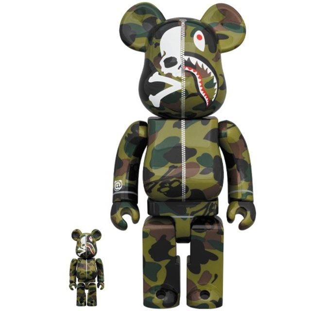 MASTER MIND VS BAPE BE@RBRICK 完成品 www.gold-and-wood.com