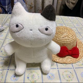 ニッシンセイフン(日清製粉)の日清製粉 コニャラぬいぐるみと帽子のセット(ノベルティグッズ)