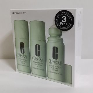 クリニーク(CLINIQUE)のクリニーク アンティ パースパイラント デオドラント ロールオン  75ml×3(制汗/デオドラント剤)