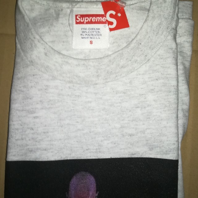 Supreme Tupac Hologram Tee Sサイズ Grey