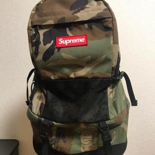 シュプリーム(Supreme)のsupreme backpack 15aw カモ柄 リュック バックパック 迷彩(バッグパック/リュック)