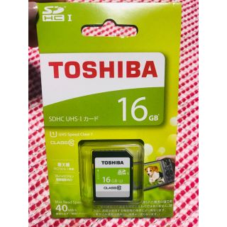 トウシバ(東芝)のTOSHIBA SDカード　SDHC UHS-I 16GB(その他)