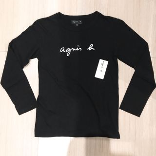 アニエスベー(agnes b.)のagnès b. FEMME S137 TS ロングTシャツ ブラック(Tシャツ(長袖/七分))