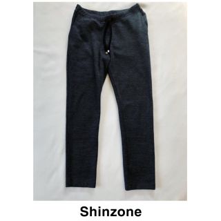 シンゾーン(Shinzone)の【美品】ミラーオブシンゾーン　スウェットパンツ　チャコール　テーパードパンツ(カジュアルパンツ)