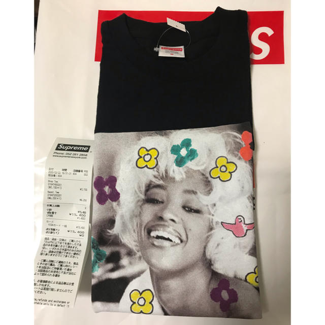 Tシャツ/カットソー(半袖/袖なし)Supreme Naomi Tee ナオミ T シャツ 黒　M