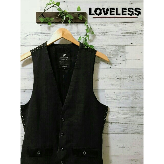 LOVELESS(ラブレス)のシエル様専用  LOVELESS  ベスト  ジレ  ドット  水玉 メンズのトップス(ベスト)の商品写真