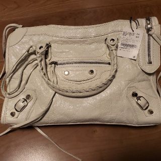 バレンシアガバッグ(BALENCIAGA BAG)のバレンシアガ　BALENCIAGA　クラシック　ホワイト(ハンドバッグ)