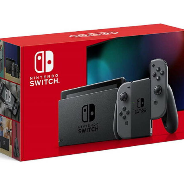 お買い得定番 任天堂 - Nintendo Switch 新型 グレー 本体 中古 保証